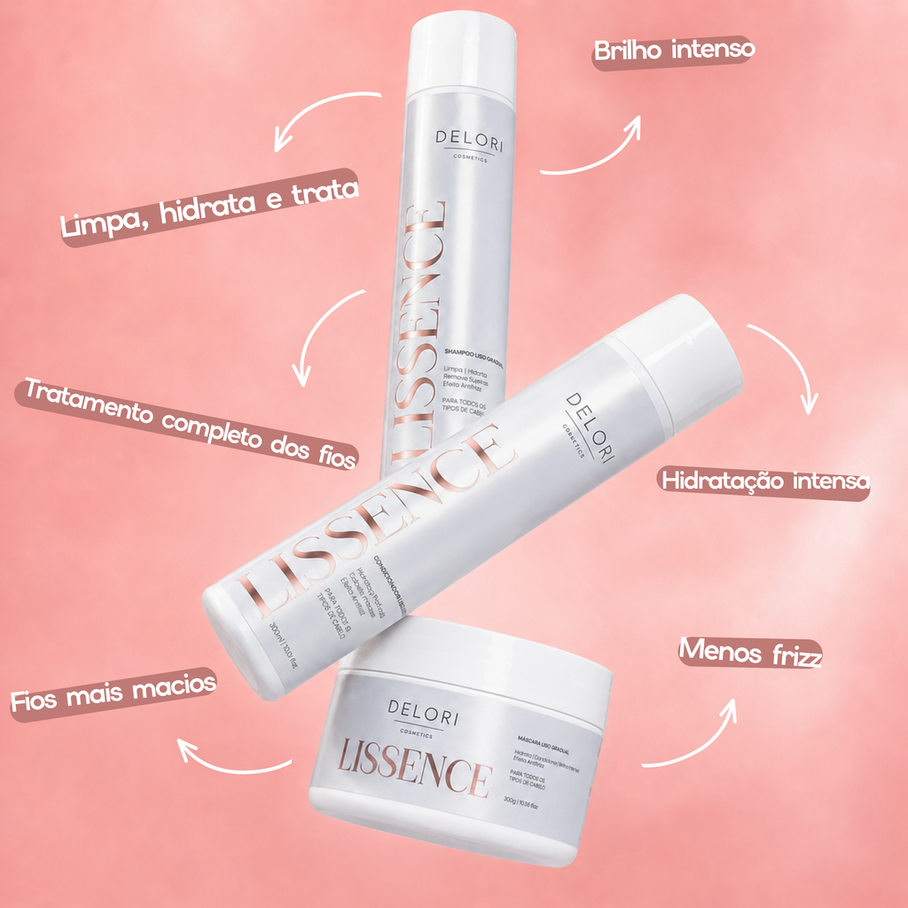 Kit Essencial Lissence - 3 Produtos